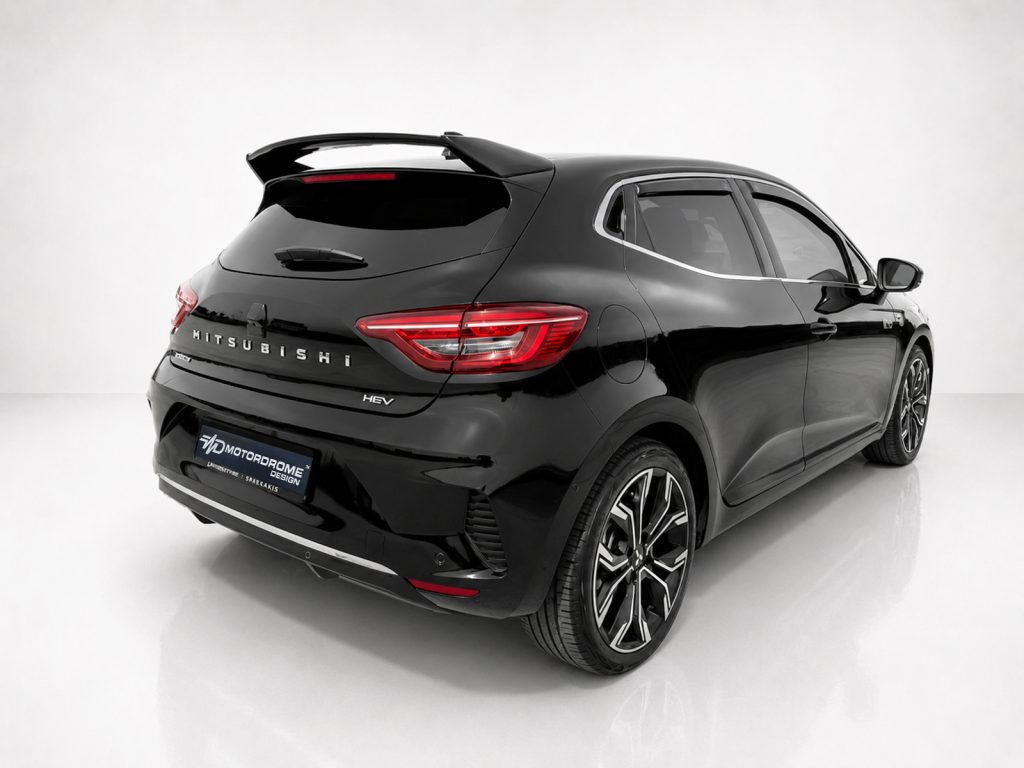 Εικόνα 2 από 6 — Motordrome – Αεροτομή Οροφής για Mitsubishi Colt (2023-) / Renault Clio Mk5 (2019-2025) – 1 Τεμ.  (A-520)