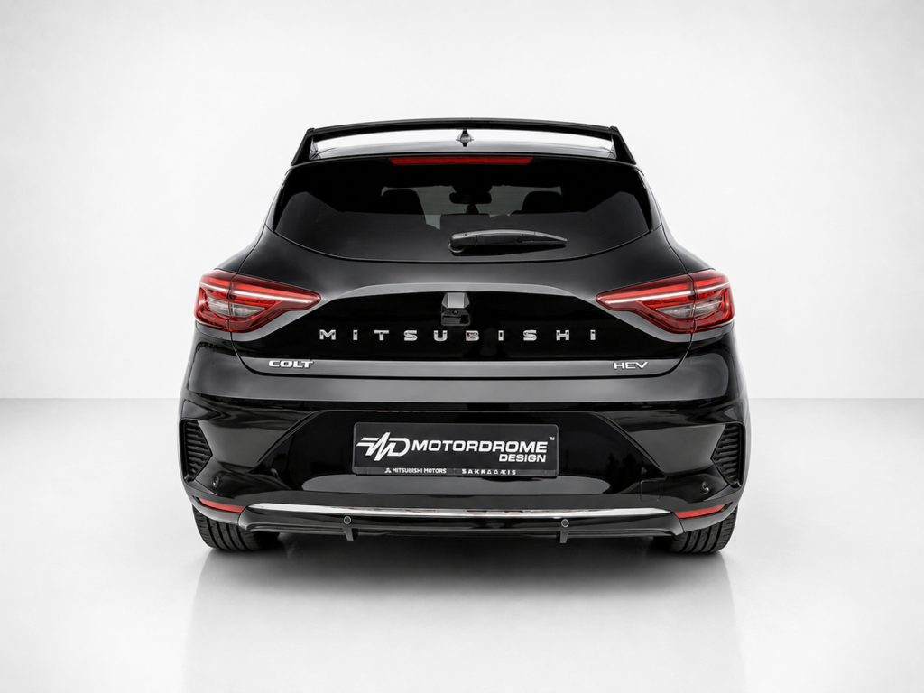 Εικόνα 3 από 6 — Motordrome – Αεροτομή Οροφής για Mitsubishi Colt (2023-) / Renault Clio Mk5 (2019-2025) – 1 Τεμ.  (A-520)