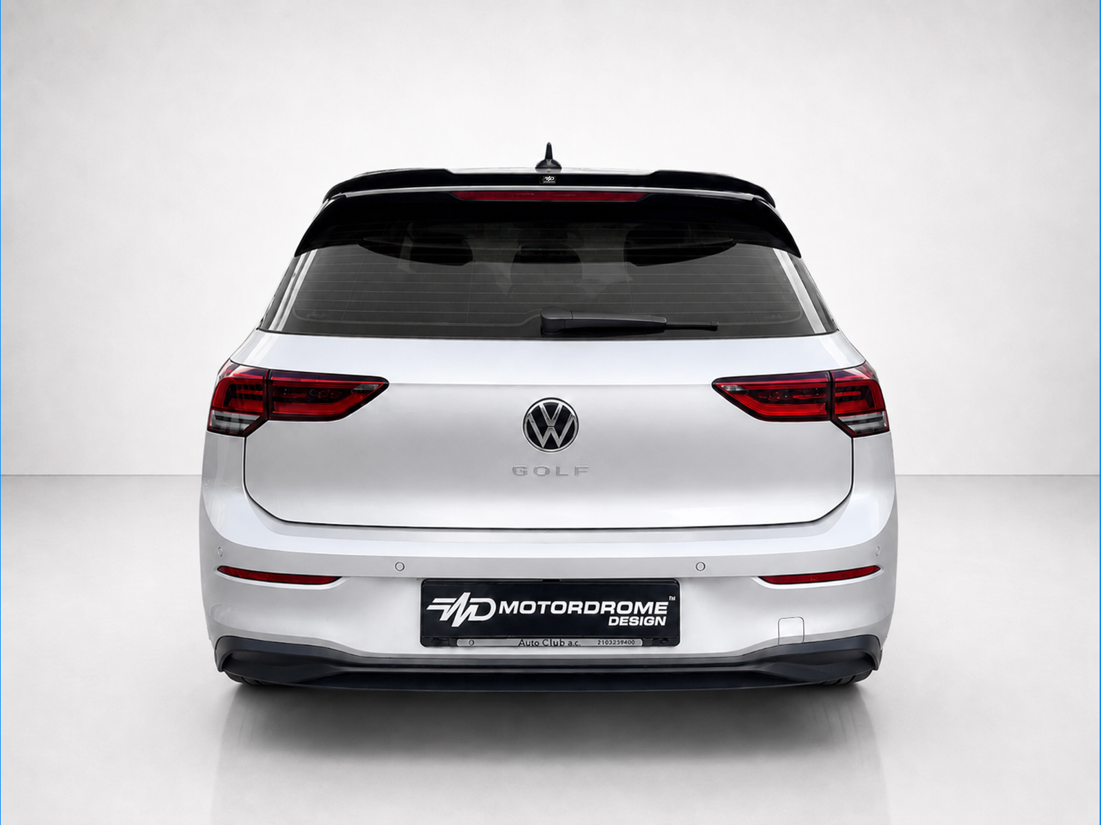 Εικόνα 3 από 5 — Motordrome – Επιπρόσθετη Αεροτομή για Volkswagen Golf Mk8 / Mk8 Facelift Standard / R-Line / GTE – 1 Τεμ.  (A-522)