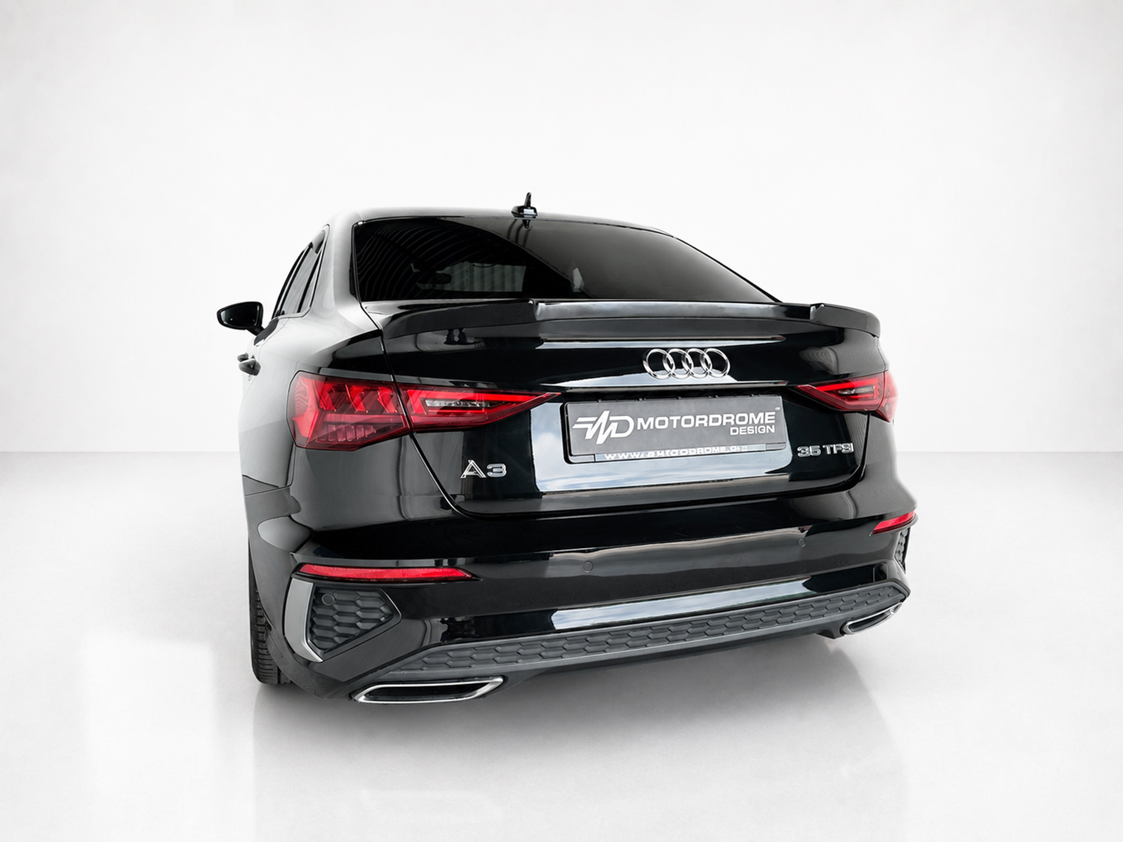 Εικόνα 2 από 7 — Motordrome – Αεροτομή για Audi A3 / A3 S-Line / S3 / RS3 Sedan 8Y – 1 Τεμ.  (A-529)