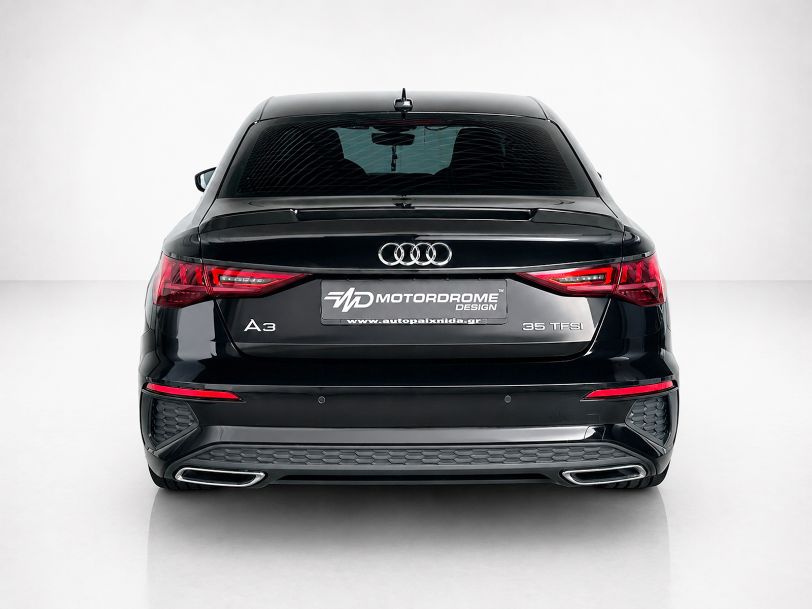 Εικόνα 3 από 7 — Motordrome – Αεροτομή για Audi A3 / A3 S-Line / S3 / RS3 Sedan 8Y – 1 Τεμ.  (A-529)