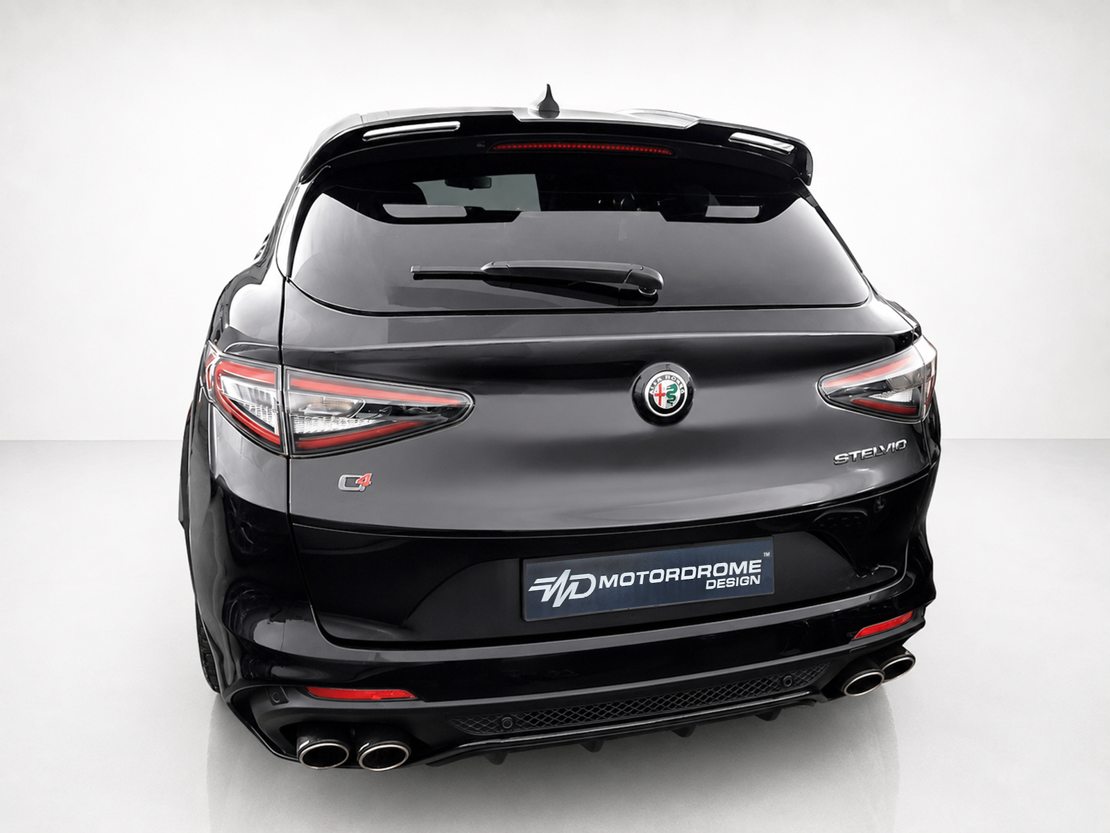 Εικόνα 2 από 5 — Motordrome – Αεροτομή Οροφής για Alfa Romeo Stelvio Mk1 – 1 Τεμ.  (A-539)
