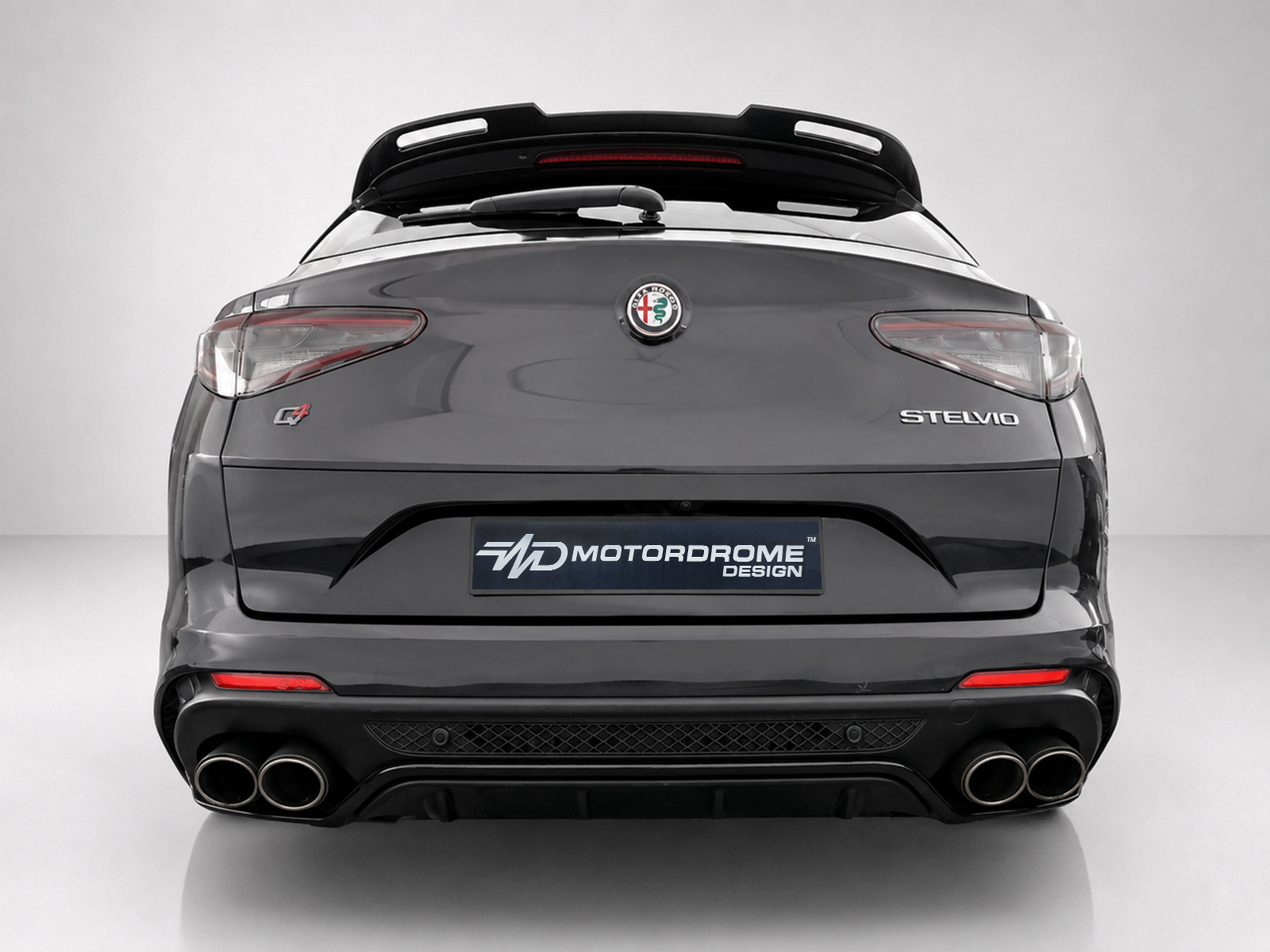 Εικόνα 4 από 5 — Motordrome – Αεροτομή Οροφής για Alfa Romeo Stelvio Mk1 – 1 Τεμ.  (A-539)