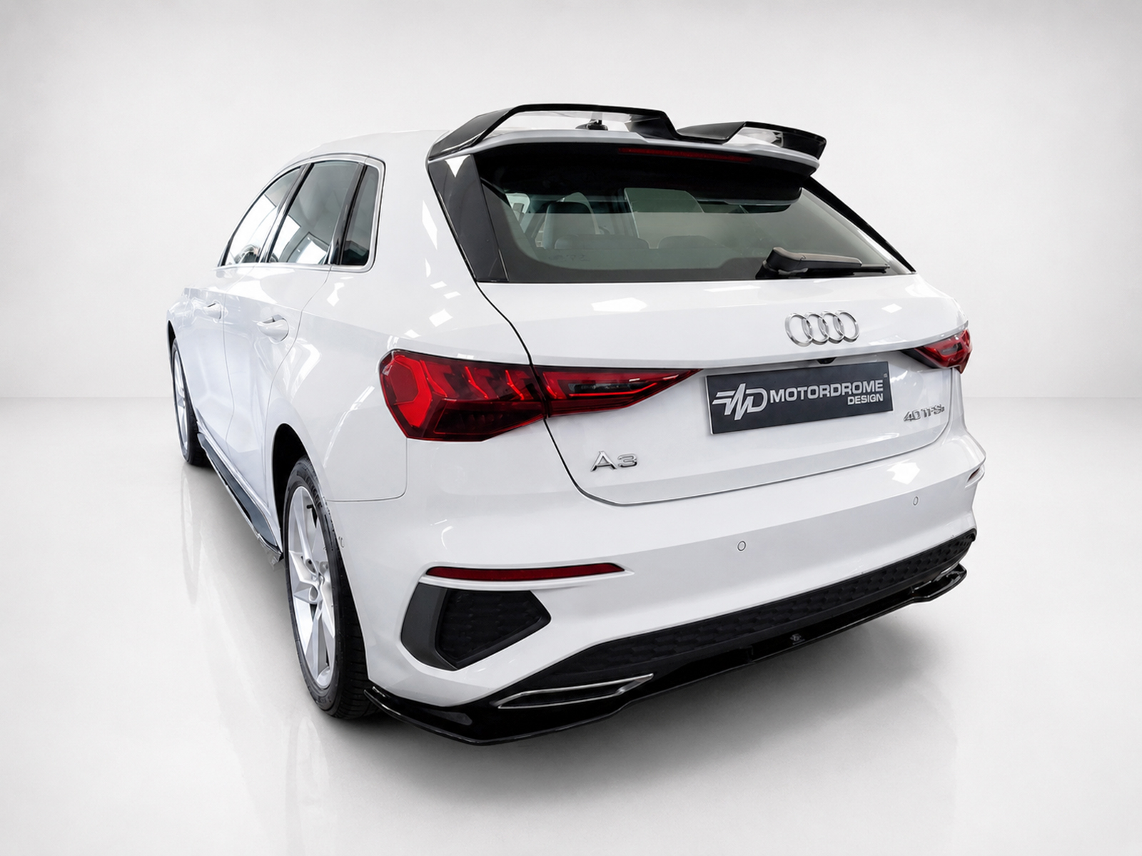 Εικόνα 2 από 5 — Motordrome – Αεροτομή Οροφής για Audi RS3 / S3 / A3 S-Line 8Y Sportback – 1 Τεμ.  (A-544)