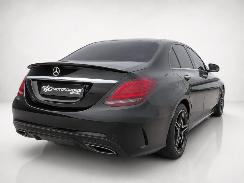 Εικόνα 2 από 4 — Motordrome – Αεροτομή Επικαθήμενη για Mercedes C-CLass W205 Sedan – 1 Τεμ.  (A-555)