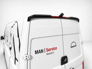 Motordrome - Αεροτομή Οροφής V.1 Διπλή Πόρτα για Volkswagen Crafter Mk2 High Roof H2 / MAN TGE High Roof H2 - 1 Τεμ. (A-561)