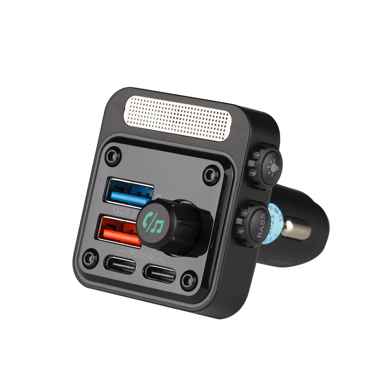 Εικόνα 4 από 9 — FM TRANSMITTER ΑΝΑΠΤΗΡΑ 12V ΜΕ BLUETOOTH OFT-4260BT ΦΟΡΤΙΣΤΗ USB TYPE-A + USB TYPE-C OSIO