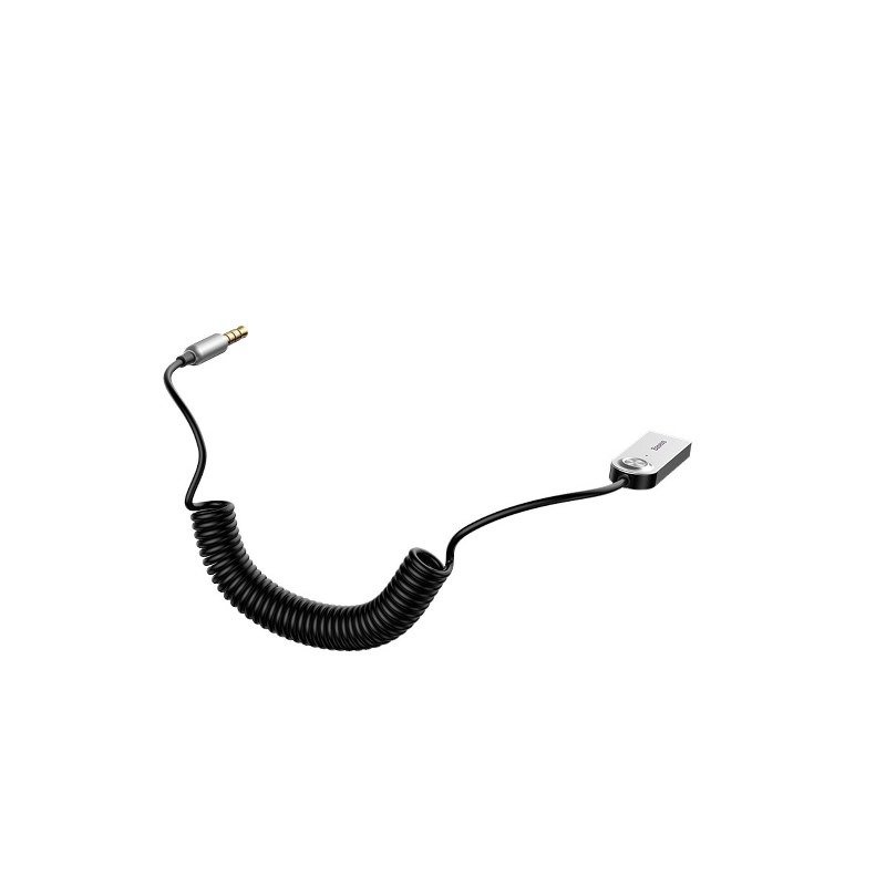 Εικόνα 3 από 6 — Amio – ΑΝΤΑΠΤΟΡΑΣ AUDIO BLUETOOTH 5.0 ΑΠΟ USB ΣΕ AUX ΜΑΥΡΟ ΣΠΙΡΑΛ – 1 τεμ. (BAS29048/AM)
