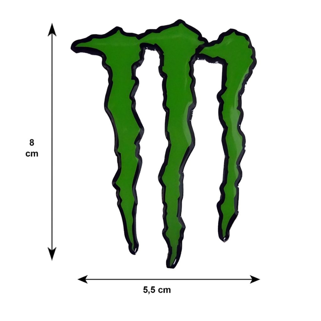 Εικόνα 1 από 2 — MONSTER ΑΥΤΟΚΟΛΛΗΤΟ 8 cm ΠΡΑΣΙΝΟ ΜΕ ΕΠΙΚΑΛΥΨΗ ΕΠΟΞΕΙΔΙΚΗΣ ΡΥΤΙΝΗΣ (ΥΓΡΟ ΓΥΑΛΙ)  – 1 ΤΕΜ.