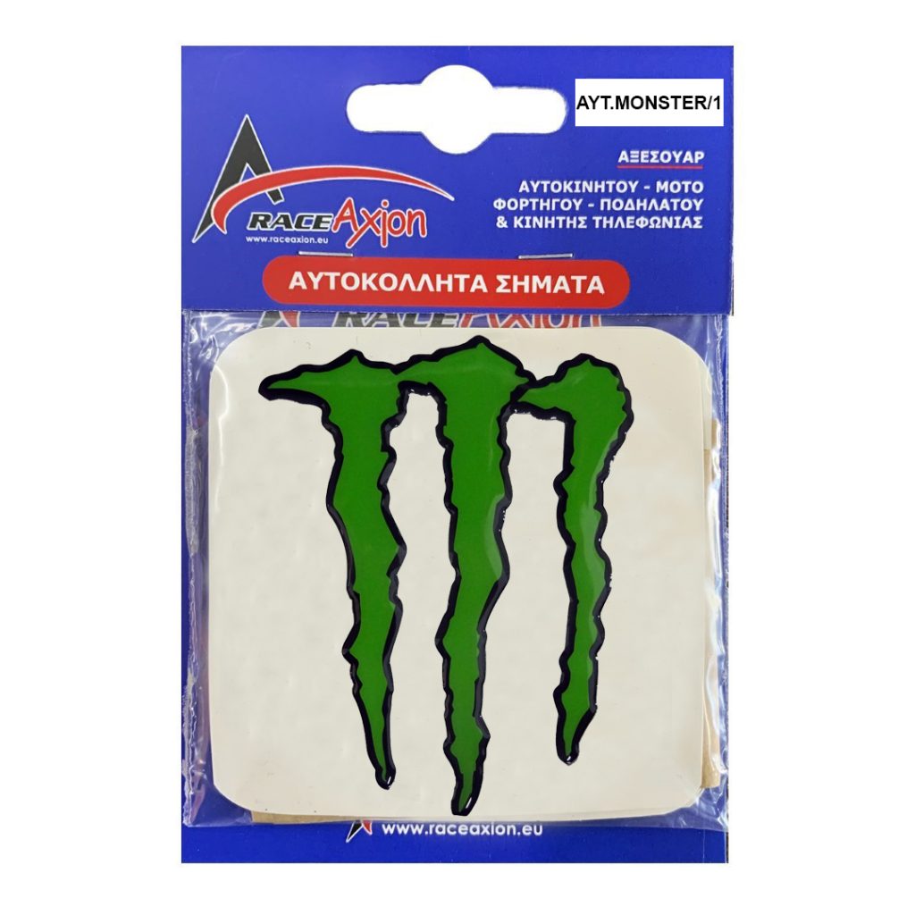Εικόνα 2 από 2 — MONSTER ΑΥΤΟΚΟΛΛΗΤΟ 10 cm ΠΡΑΣΙΝΟ ΜΕ ΕΠΙΚΑΛΥΨΗ ΕΠΟΞΕΙΔΙΚΗΣ ΡΥΤΙΝΗΣ (ΥΓΡΟ ΓΥΑΛΙ)  – 1 ΤΕΜ.