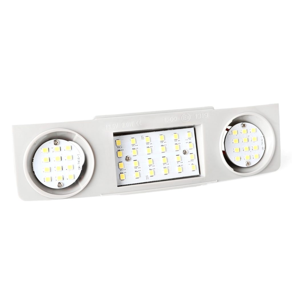 Εικόνα 1 από 2 — ΦΩΤΑ ΚΑΜΠΙΝΑΣ ΕΜΠΡΟΣ 48 LED για VW – 2 ΤΕΜ.
