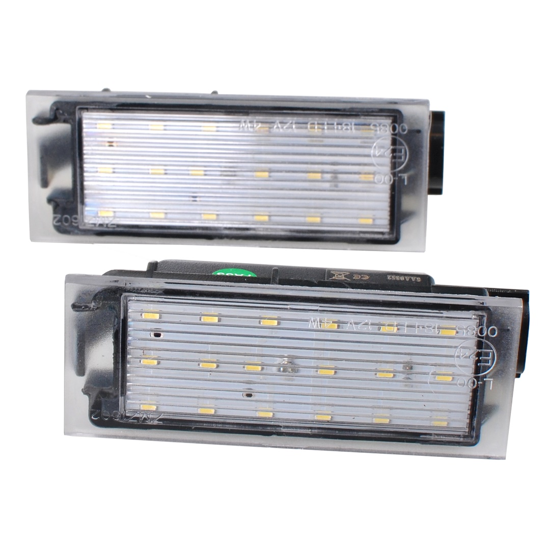 Εικόνα 1 από 2 — RENAULT ΦΩΤΑ ΠΙΝΑΚΙΔΑΣ LED 2ΤΕΜ. M-TECH