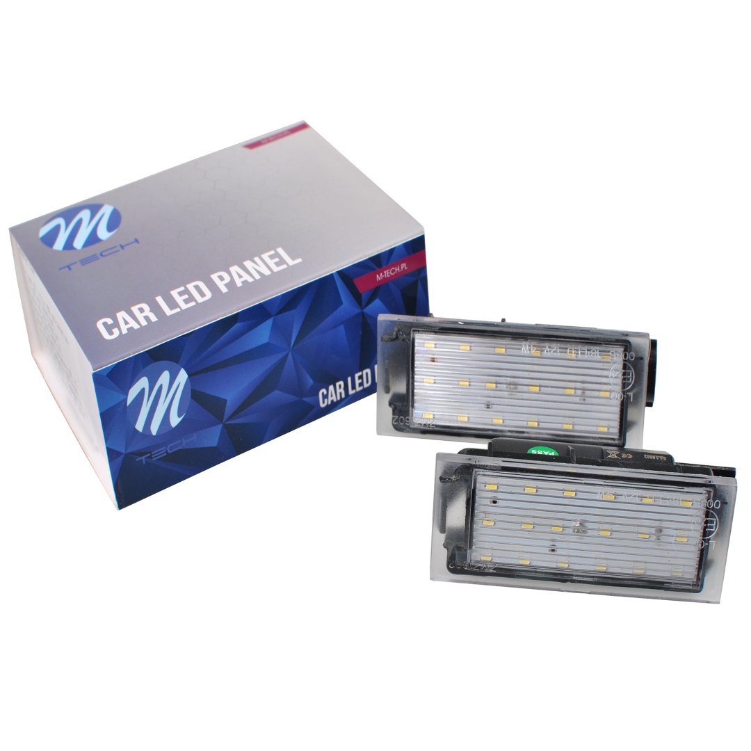 Εικόνα 2 από 2 — RENAULT ΦΩΤΑ ΠΙΝΑΚΙΔΑΣ LED 2ΤΕΜ. M-TECH