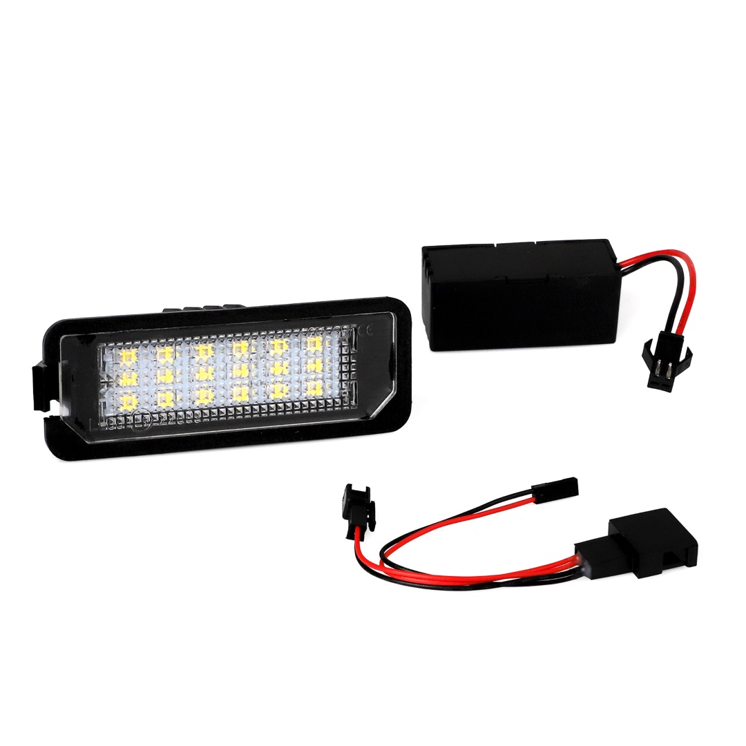 Εικόνα 1 από 2 — ΦΩΤΑ ΠΙΝΑΚΙΔΑΣ LED VW / SEAT / PORSCHE MTECH – 2 ΤΜΧ.