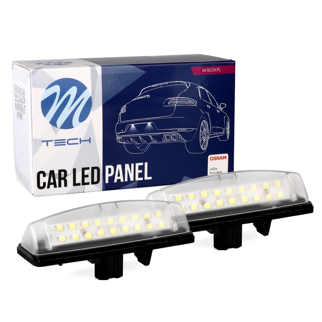 Εικόνα 2 από 2 — TOYOTA CAMRY 2006+  ΦΩΤΑ ΠΙΝΑΚΙΔΑΣ 18 LED 2ΤΕΜ.