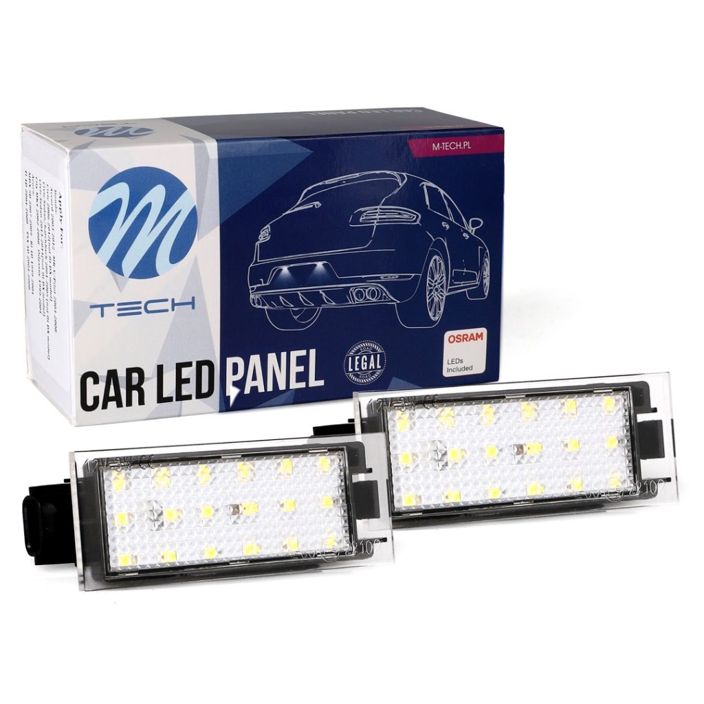 Εικόνα 2 από 2 — ΦΩΤΑ ΠΙΝΑΚΙΔΑΣ LED RENAULT MTECH – 2 ΤΜΧ.