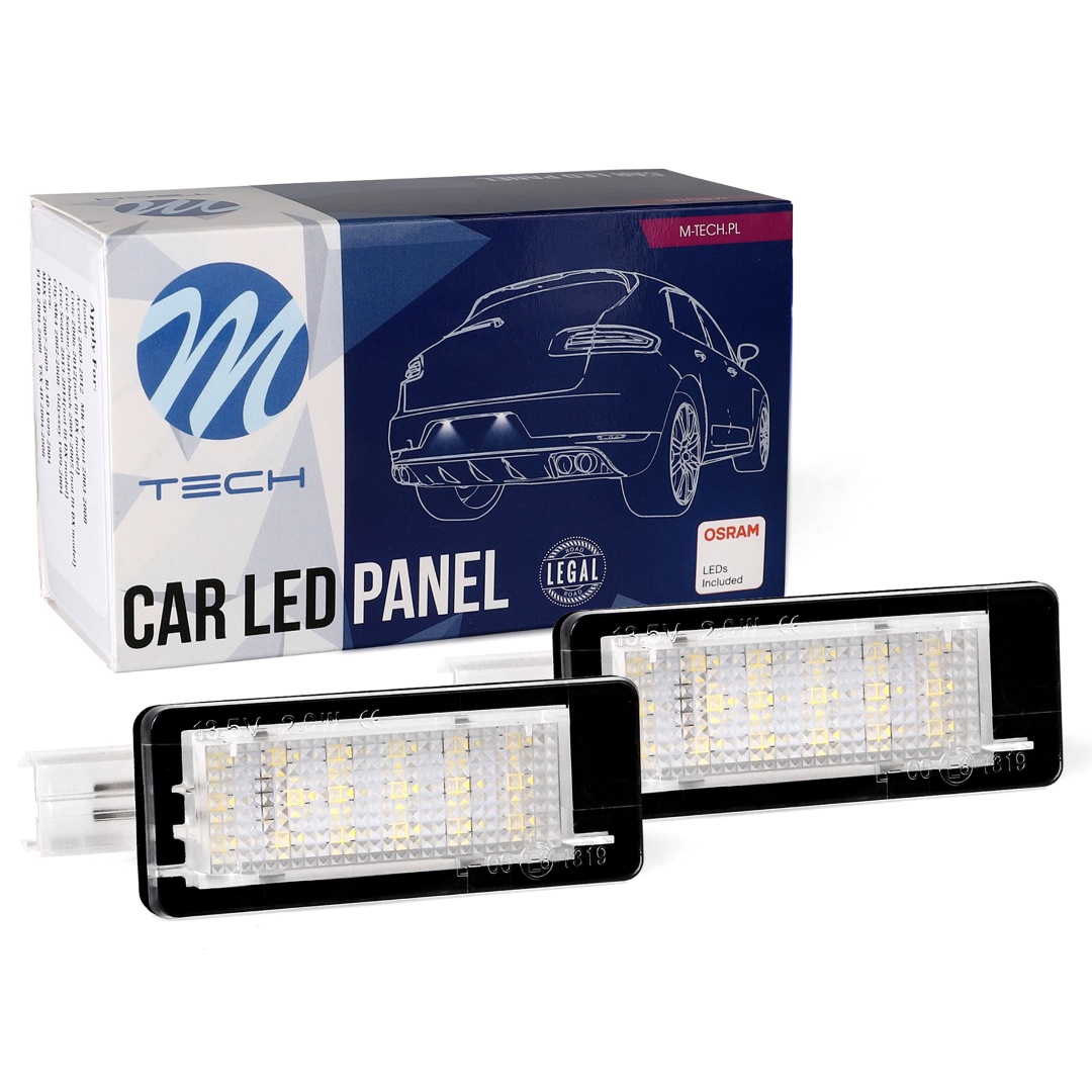 Εικόνα 2 από 2 — ΦΩΤΑ ΠΙΝΑΚΙΔΑΣ LED DACIA / RENAULT MTECH – 2 ΤΜΧ.