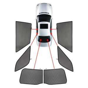 CarShades - ΚΟΥΡΤΙΝΑΚΙΑ CAR SHADES ΓΙΑ VW TOUAREG 5D 2003-2010 - 6 ΤΕΜ. (PVC.VW-TOUA-5-A)