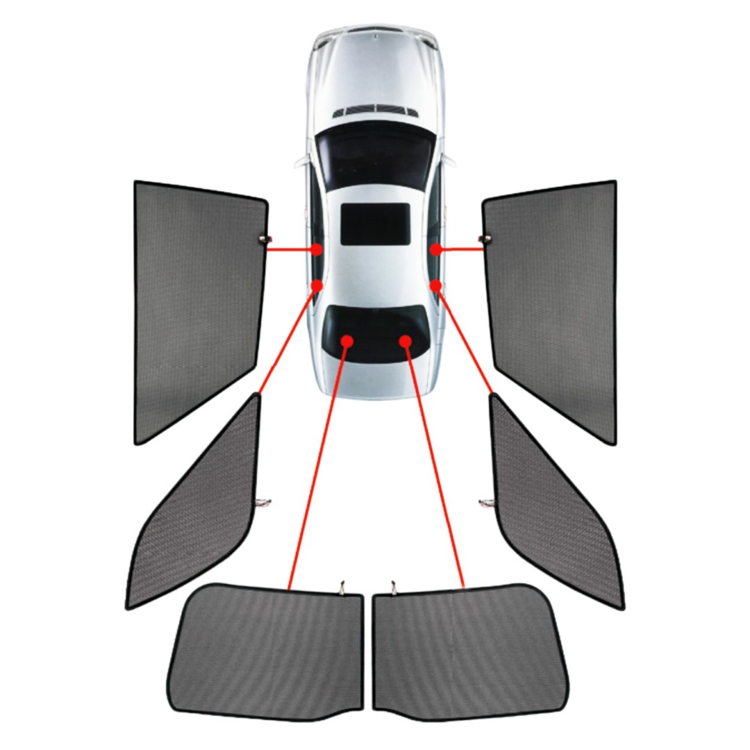 Εικόνα 1 από 10 — CarShades – ΚΟΥΡΤΙΝΑΚΙΑ  CAR SHADES ΓΙΑ RENAULT KADJAR 5D 2015+ – 6 ΤΕΜ. (PVC.REN-KADJ-5-A)