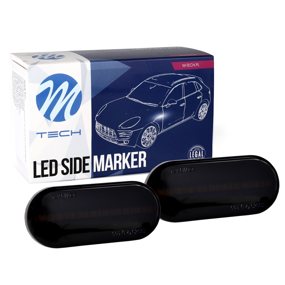 Εικόνα 2 από 2 — VW GOLF 3+4 /POLO 6N/9N/6N2 /PASSAT/T5/SHARAN 18LED (2χ9) SMD ΠΛΑΙΝΑ ΦΛΑΣ ΦΤΕΡΟΥ ΜΑΥΡΑ 2ΤΕΜ