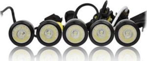 ΦΩΤΑ ΗΜΕΡΑΣ DRL 825S 12V ΠΡΟΣΘΕΤΟ DAYTIME ΔΙΕΘΝΗ ΜΕ 10LED 20x15mm ΑΣΗΜΙ 2ΤΕΜ M-TECH