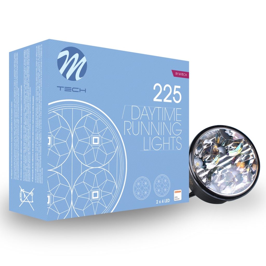 Εικόνα 5 από 6 — DRL 225se 12V OSRAM ΠΡΟΣΘΕΤΟ DAYTIME ΔΙΕΘΝΗ OSRAM ΜΕ 2x4HP LED ΣΤΡΟΓΓΥΛΟ 70x36mm 2ΤΕΜ. M-TECH