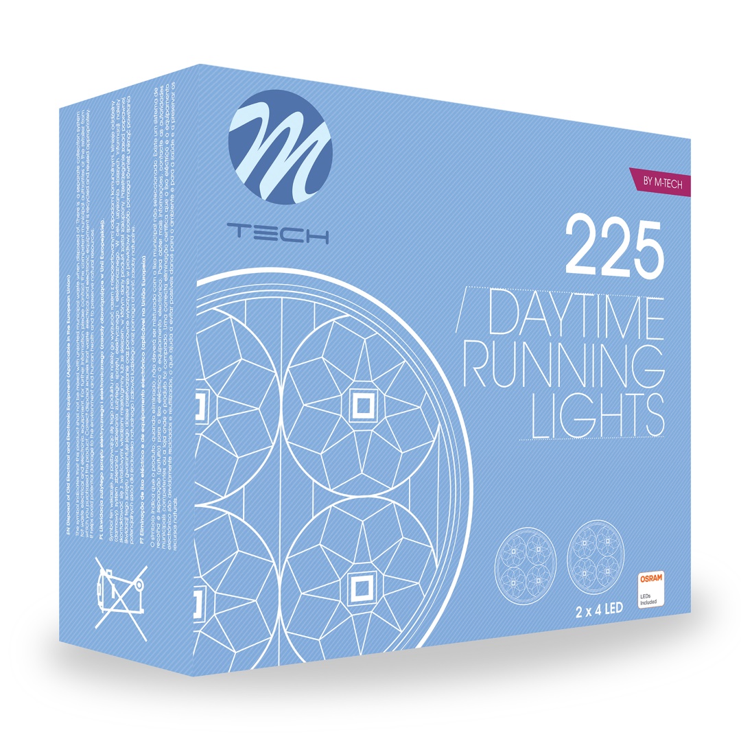 Εικόνα 6 από 6 — DRL 225se 12V OSRAM ΠΡΟΣΘΕΤΟ DAYTIME ΔΙΕΘΝΗ OSRAM ΜΕ 2x4HP LED ΣΤΡΟΓΓΥΛΟ 70x36mm 2ΤΕΜ. M-TECH