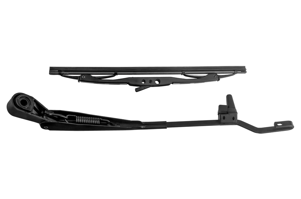 Εικόνα 4 από 4 — HYUNDAI SANTA FE 2001+ ΥΑΛΟΚΑΘΑΡΙΣΤΗΡΑΣ ΠΙΣΩ ME ΜΠΡΑΤΣΟ 28cm orig.98810 26000/98812 26000