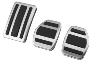 NTY - Σετ Πεντάλ για Χειροκίνητο Κιβώτιο για Citroen C5 / C6 / C8 / DS5 και Peugeot 508 / 3008 με αντιολισθητική επιφάνεια για σταθερό έλεγχο και ακριβή απόκριση - 1 Σετ (EZC-PE-116)