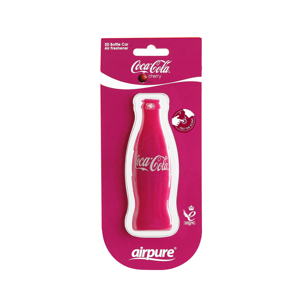 Εικόνα 7 από 8 — Lampa – Αρωματικά Κρεμαστά 3D Bottle σε Σχέδιο Μπουκάλι Coca-Cola Διάφορα Αρώματα σε Display – 12 Τεμ. (L.FOBCC13DBOTCDU9)