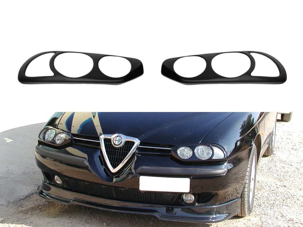 Εικόνα 1 από 3 — Motordrome – Μασκάκια Φανών για Alfa Romeo 156 – 1 Σετ. (FR.00.0037)