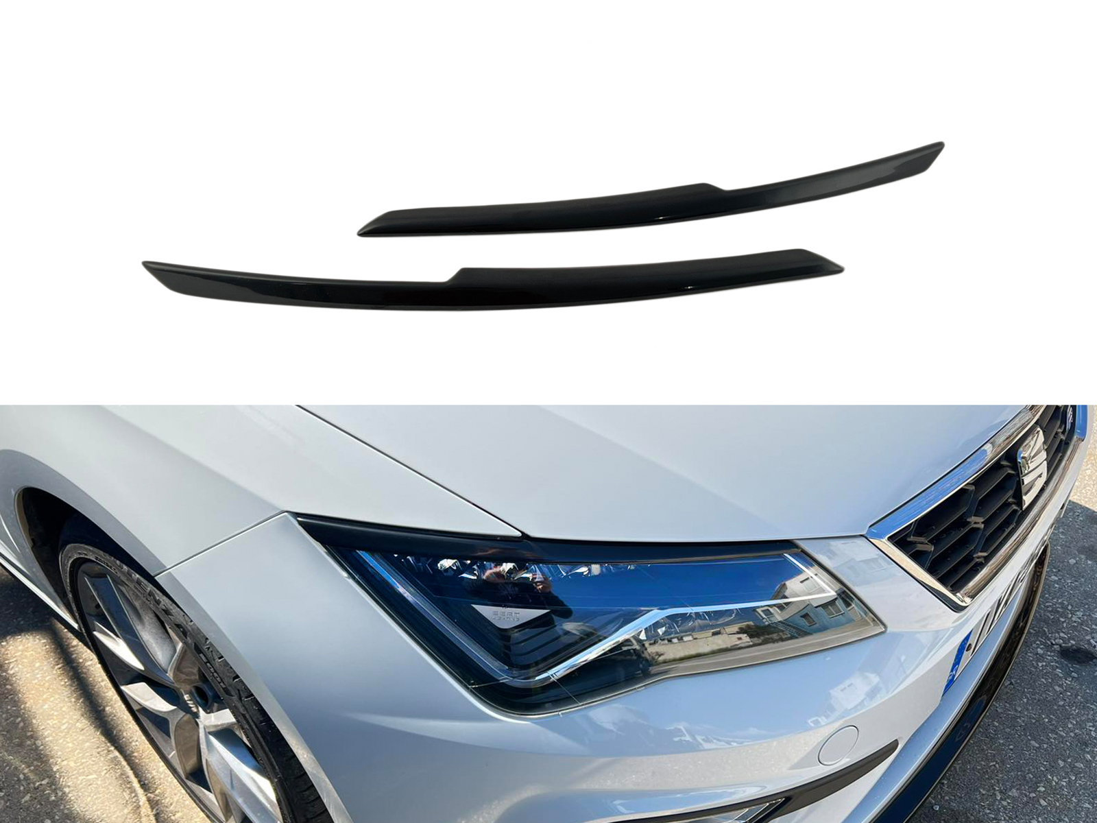 Εικόνα 1 από 5 — Motordrome – Φρυδάκια για Seat Leon Mk3 (2012-2020) – 1 Σετ. (FR.00.0149)