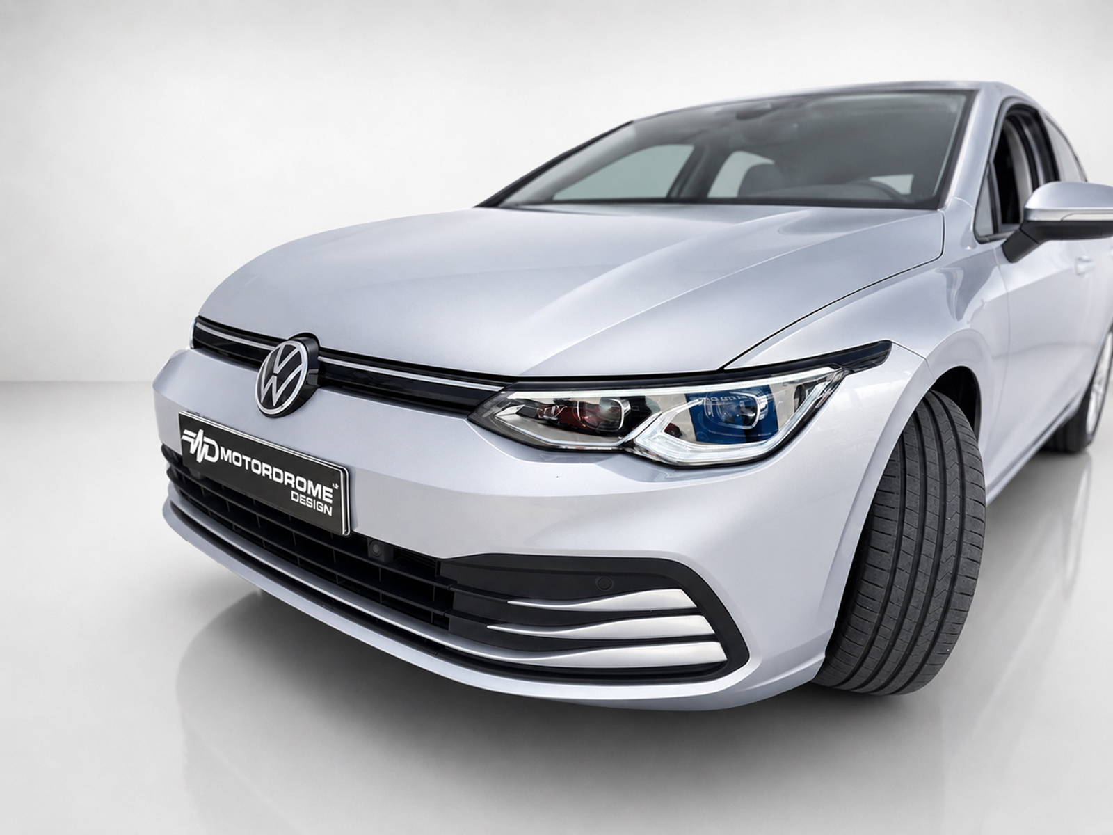 Εικόνα 2 από 4 — Motordrome – Φρυδάκια για Volkswagen Golf Mk8 (2019-) – 1 Σετ. (FR.00.0161)
