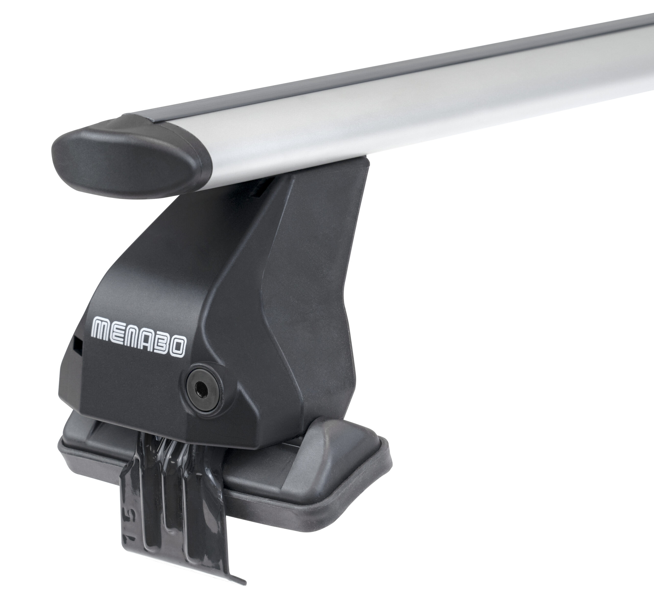 Εικόνα 11 από 11 — MENABO Ολοκληρωμένο Σετ Μπάρες Οροφής Αλουμινίου OMEGA PLUS L 130 cm Σε Ασημί Χρώμα για Hyundai Genesis (DH) 4 doors 2015>2016 – 2 τεμ. (9700/MB+14730/MB)