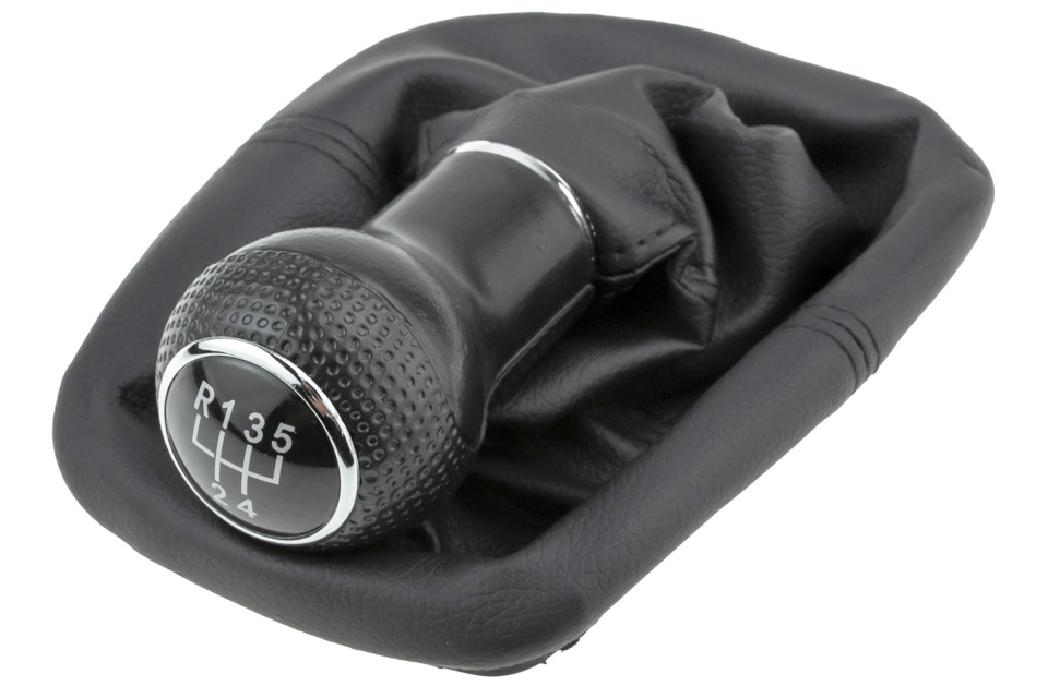 Εικόνα 1 από 2 — ΠΟΜΟΛΟ ΤΑΧΥΤΗΤΩΝ  ΓΙΑ VW BORA 98>05/GOLF IV 98>05 ΜΕ ΕΝΔΕΙΞΗ 5 ΤΑΧΥΤΗΤΩΝ ΚΑΙ ΦΟΥΣΚΑ ΜΑΥΡΗ NTY