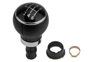 ΠΟΜΟΛΟ ΤΑΧΥΤΗΤΩΝ ΓΙΑ VW GOLF 5 2005+ / GOLF VI 2008+ GOLF PLUS 2005+ / JETTA 2006+ ΔΕΡΜΑΤΙΝΟ ΜΕ ΕΝΔΕΙΞΗ 6 ΤΑΧΥΤΗΤΩΝ