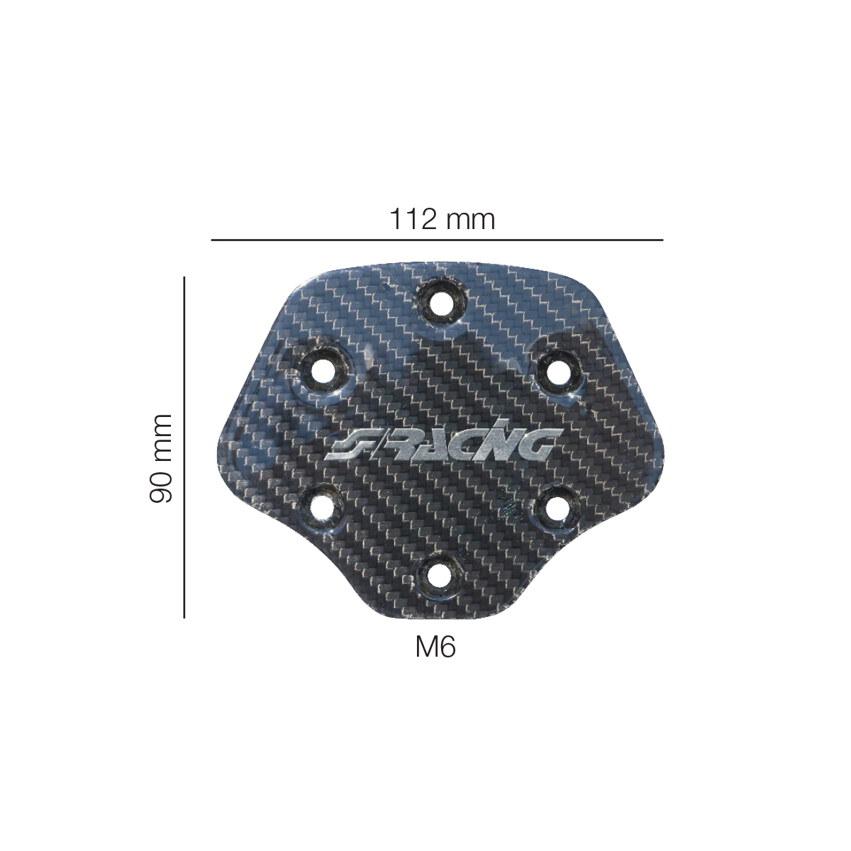 Εικόνα 3 από 3 — ΚΑΠΑΚΙ ΚΑΤΑΡΓΗΣΗΣ ΚΟΡΝΑΣ REAL CARBON 90x112mm ΓΙΑ ΤΙΜΟΝΙΑ 6ΤΡΥΠΑ ΑΓΩΝΙΣΤΙΚΟΥ ΤΥΠΟΥ
