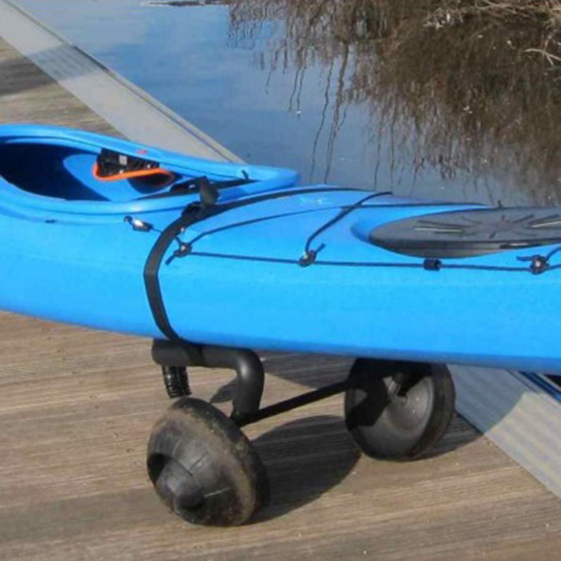 Εικόνα 8 από 10 — ΡΟΔΑΚΙΑ TROLLEY HANDIKART ΜΕ ΒΑΣΗ ΓΙΑ ΜΕΤΑΦΟΡΑ CANOE ΚΑΙ KAYAK HANDIWORLD