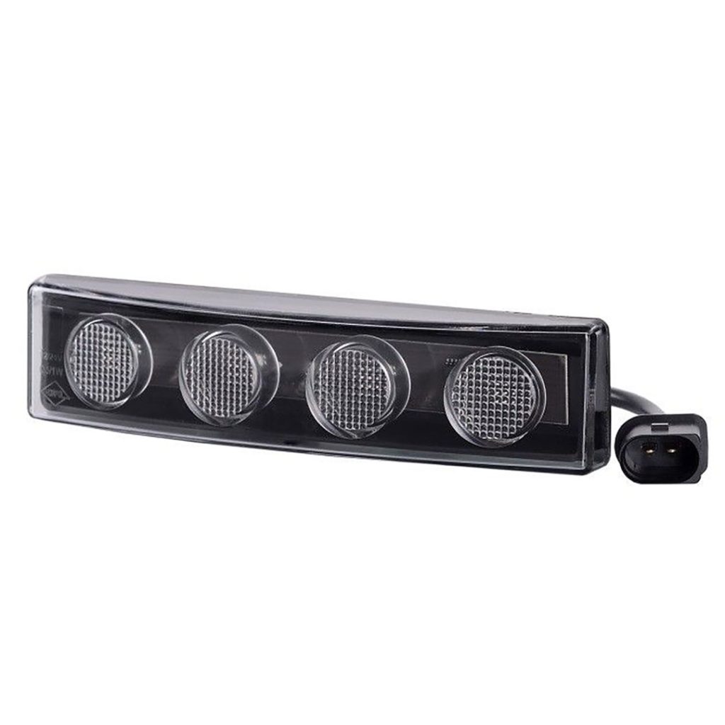 Εικόνα 1 από 3 — DRL HOR64 12/24V ΠΡΟΣΘΕΤΟ DAYTIME ΔΙΕΘΝΗ ΜΕ 4LED 0,5W 181x48mm ΜΑΥΡΟ ΜΕ ΦΙΣ 1ΤΕΜ