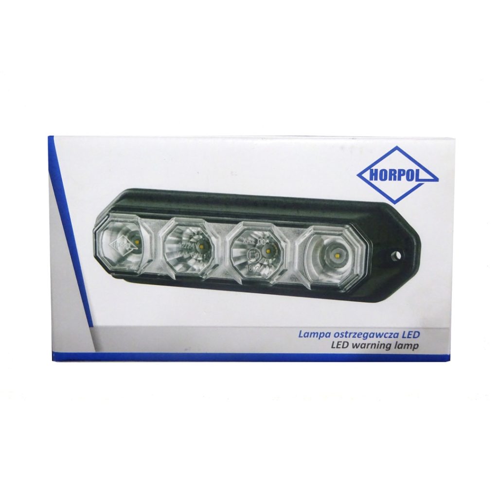 Εικόνα 3 από 3 — ΦΩΣ ΠΡΟΕΙΔΟΠΟΙΗΣΗΣ 12/24V HOR78 6W 4LED 143x35mm ΚΟΚΚΙΝΟ