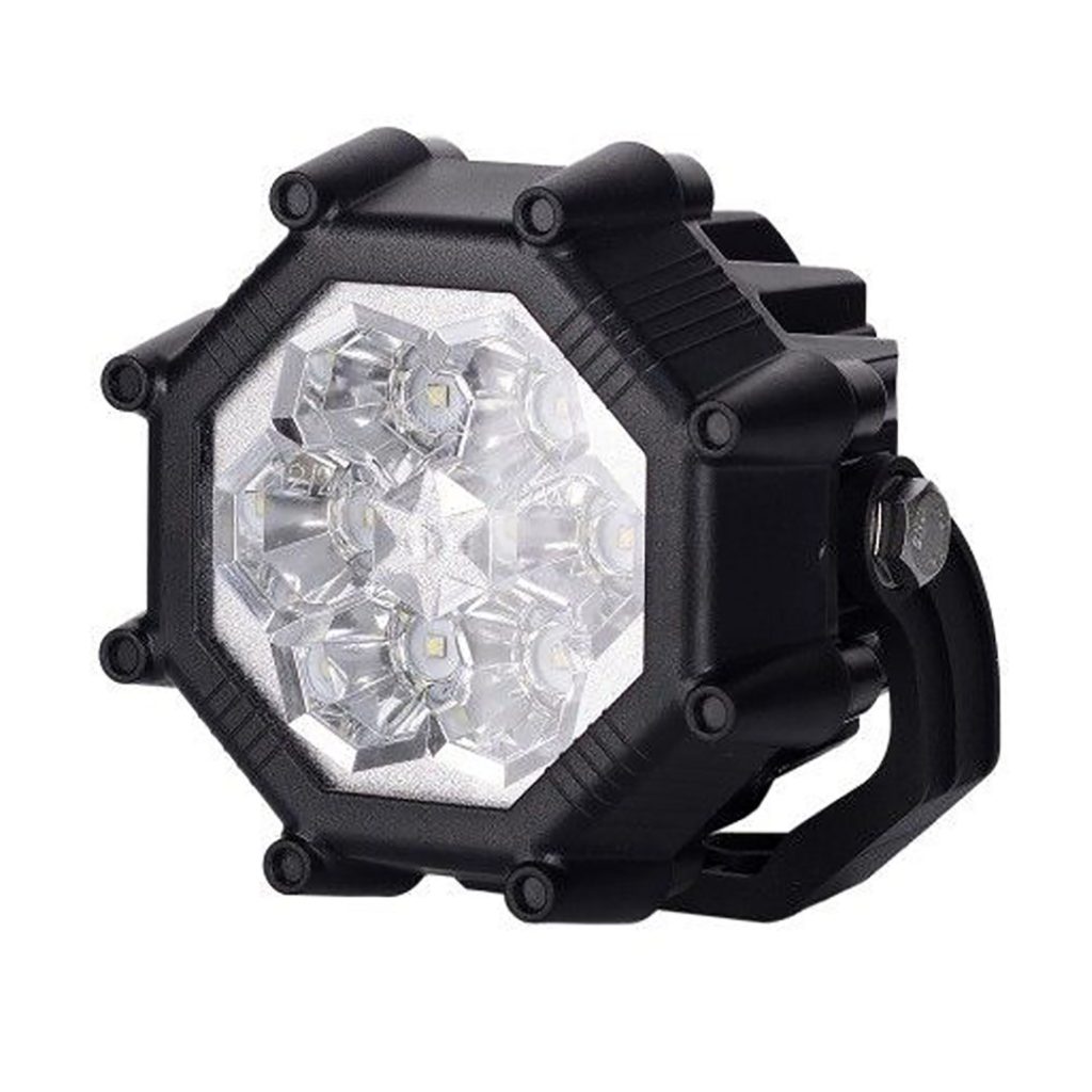 Εικόνα 1 από 3 — ΠΡΟΒΟΛΕΑΣ ΕΡΓΑΣΙΑΣ 12/24V HOR73 40W 3000lm 6LED 8ΓΩΝΟΣ 107x81mm