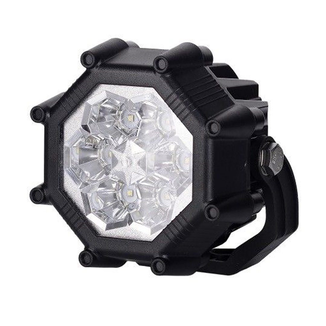 Εικόνα 1 από 3 — ΠΡΟΒΟΛΕΑΣ ΕΡΓΑΣΙΑΣ 12/24V HOR73 40W 3000lm 6LED 8ΓΩΝΟΣ 107x81mm