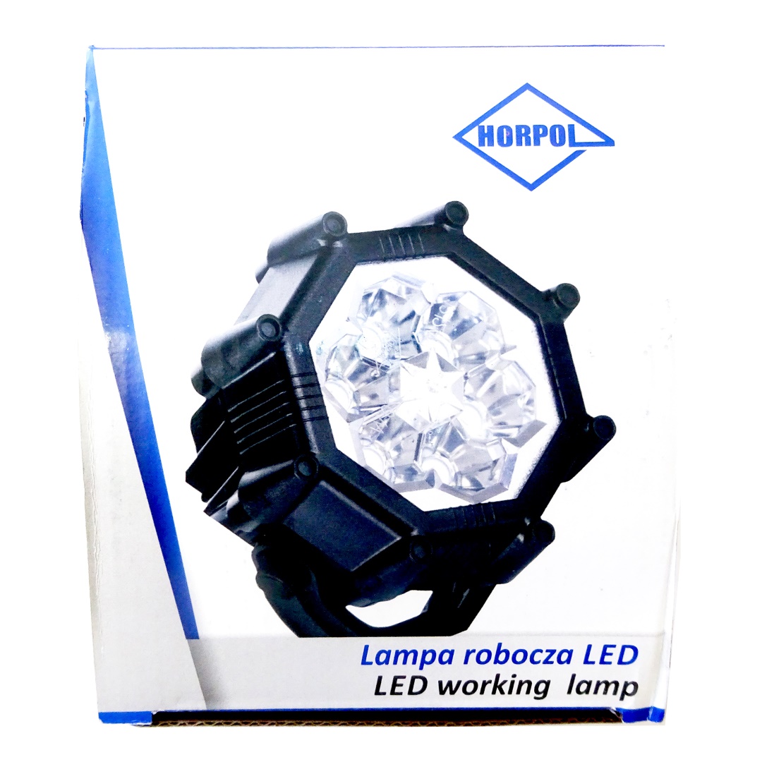 Εικόνα 3 από 3 — ΠΡΟΒΟΛΕΑΣ ΕΡΓΑΣΙΑΣ 12/24V HOR73 40W 3000lm 6LED 8ΓΩΝΟΣ 107x81mm