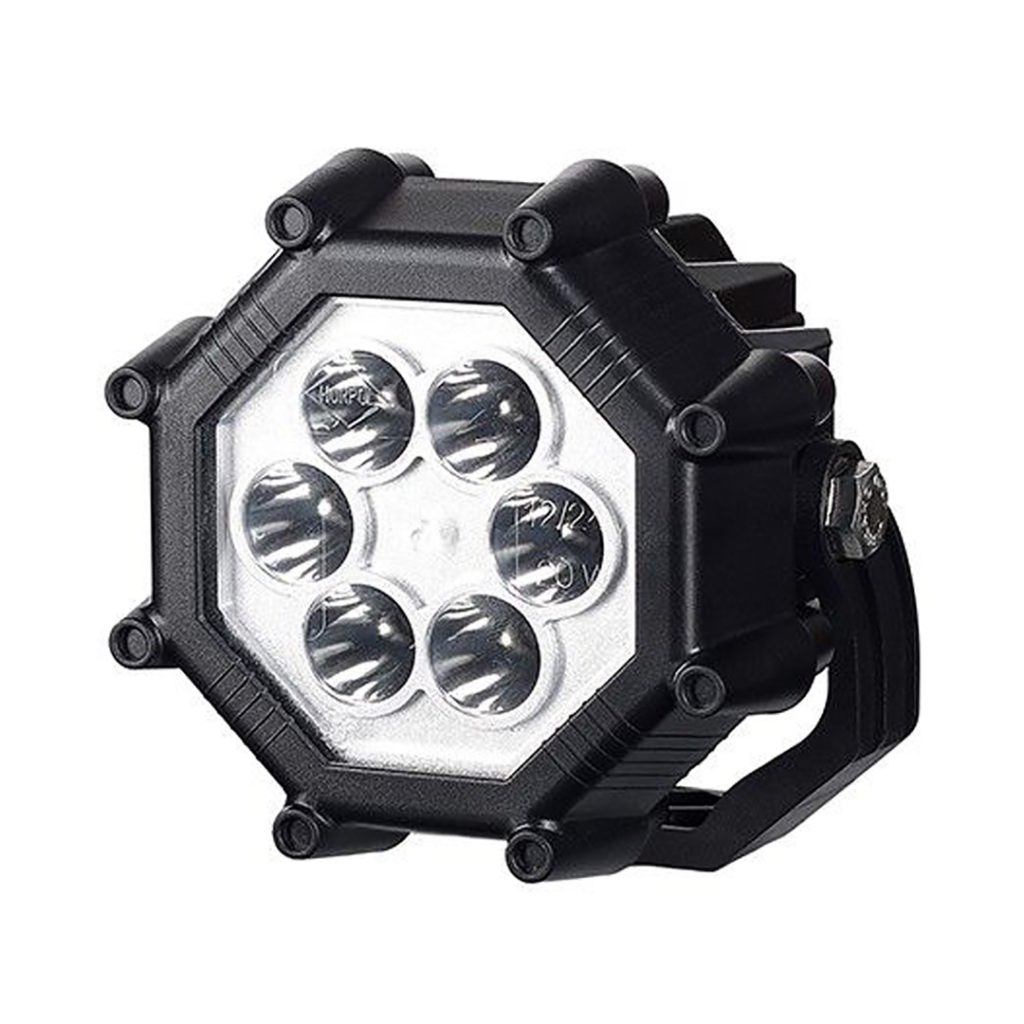 Εικόνα 1 από 3 — ΠΡΟΒΟΛΕΑΣ ΕΡΓΑΣΙΑΣ (ΣΠΟΤ) 12/24V HOR73 40W 3000lm 6LED 8ΓΩΝΟΣ 107x81mm