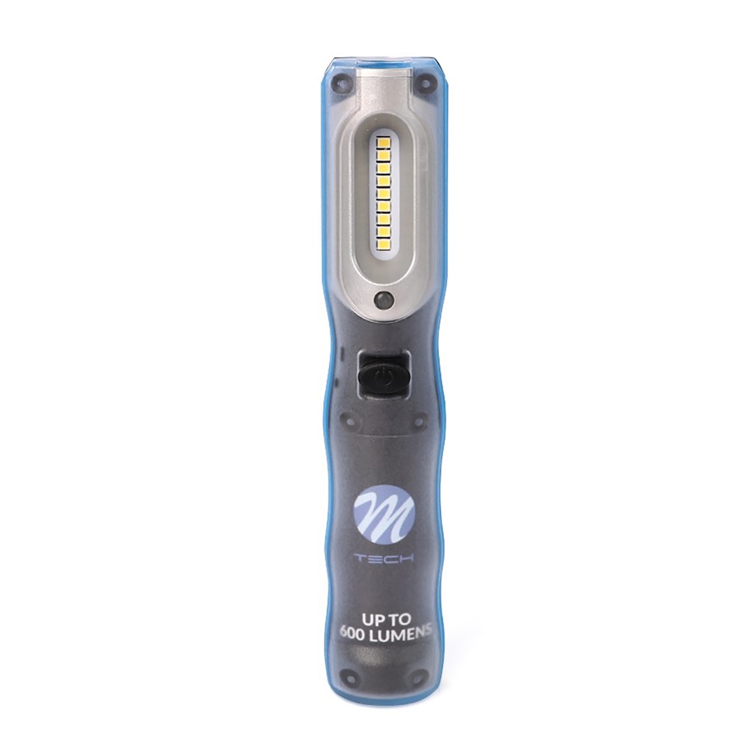 Εικόνα 1 από 3 — Φακός εργασίας Osram 9+1 led 600+200lm 5.700k με 1 μαγνήτη 2 λειτουργιών επαναφορτιζόμενος m-tech
