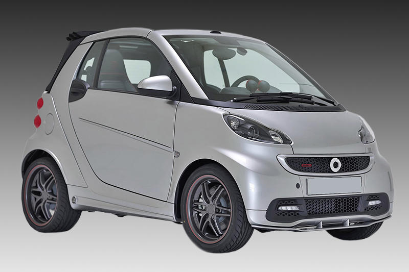 Εικόνα 1 από 1 — Motordrome – Επιπρόσθετα Μαρσπιέ για Smart Fortwo 451 Facelift Anniversary Edition – 1 Σετ. (K135-008)