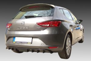 Motordrome - Πίσω Διαχύτης για Seat Leon Mk3 5-doors (2012-2017) - 1 Τεμ. (K150-002)
