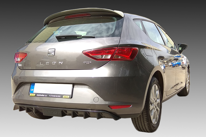 Εικόνα 1 από 3 — Motordrome – Πίσω Διαχύτης για Seat Leon Mk3 5-doors (2012-2017) – 1 Τεμ.  (K150-002)