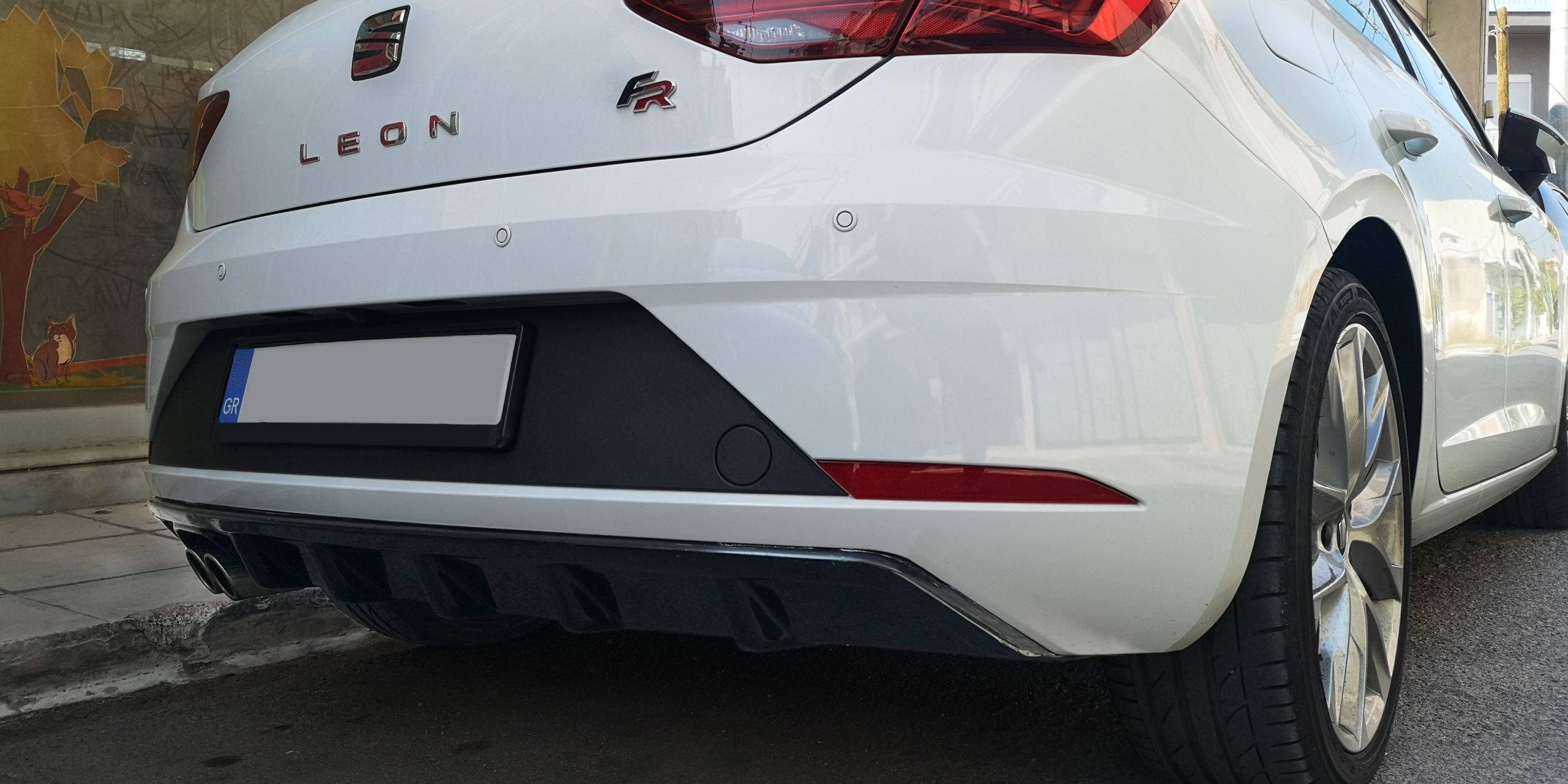 Εικόνα 2 από 3 — Motordrome – Πίσω Διαχύτης για Seat Leon FR Mk3 Facelift 5-doors (2017-2020) – 1 Τεμ.  (K150-006)
