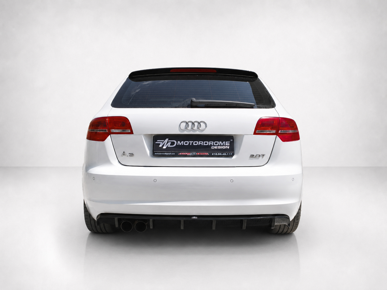 Εικόνα 1 από 5 — Motordrome – Πίσω Διαχύτης για Audi A3 8P Sportback (2008-2012) – 1 Τεμ.  (K151-002)